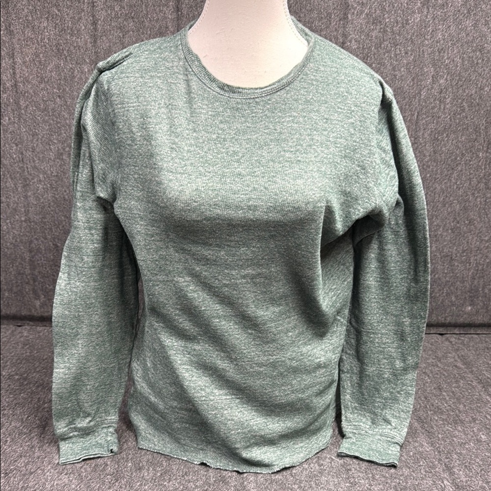 Reclaim Heathered Green Long Sleeve Shirt